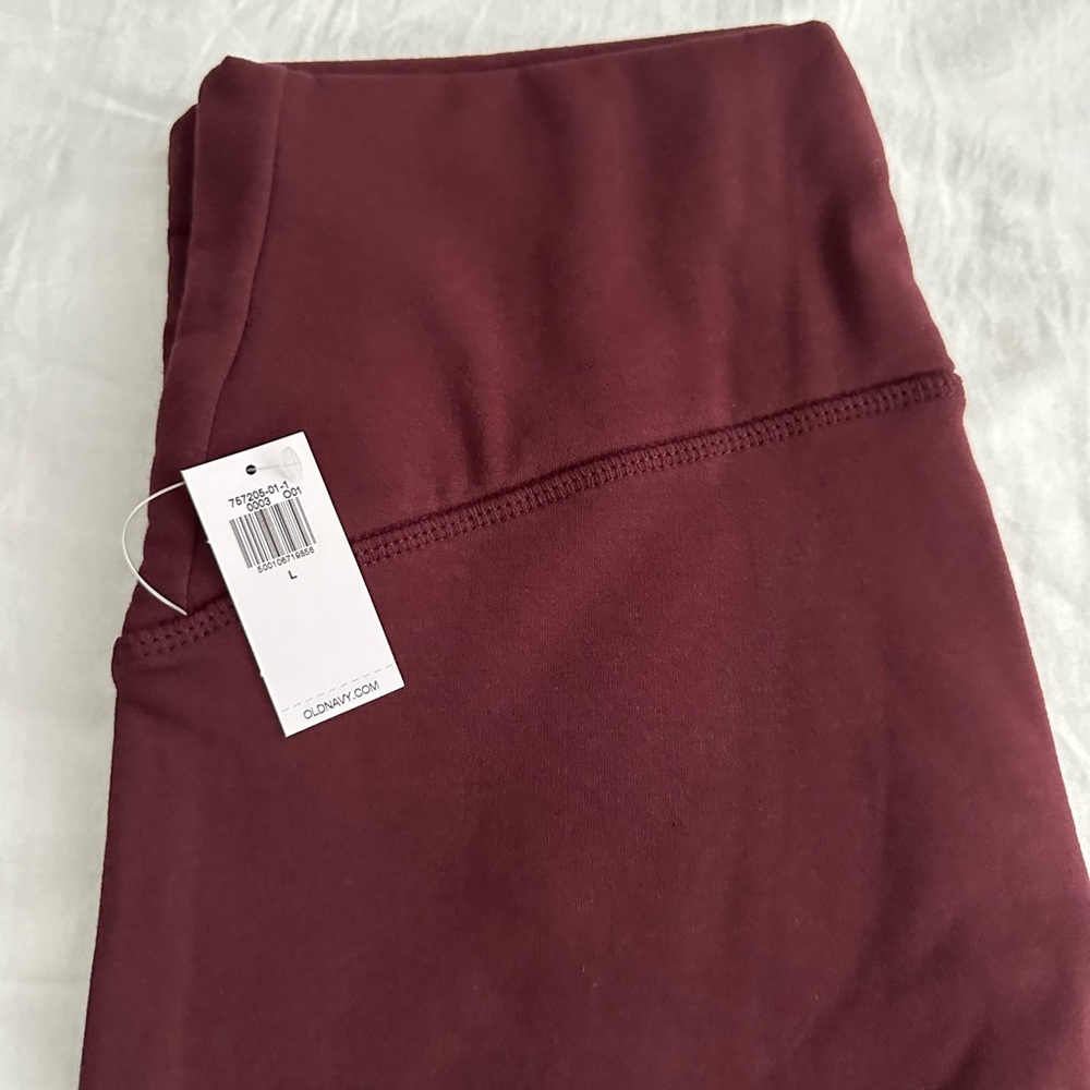 Fleece yoga pants - with tags!